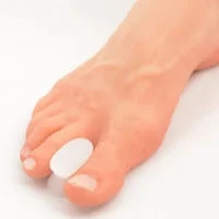 silikona starplika kāju pirkstiem plata saura plakana